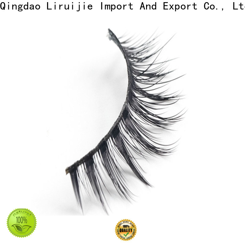 Liruijie Wholesale synthetic eyelash suppliers suppliers for round eyes