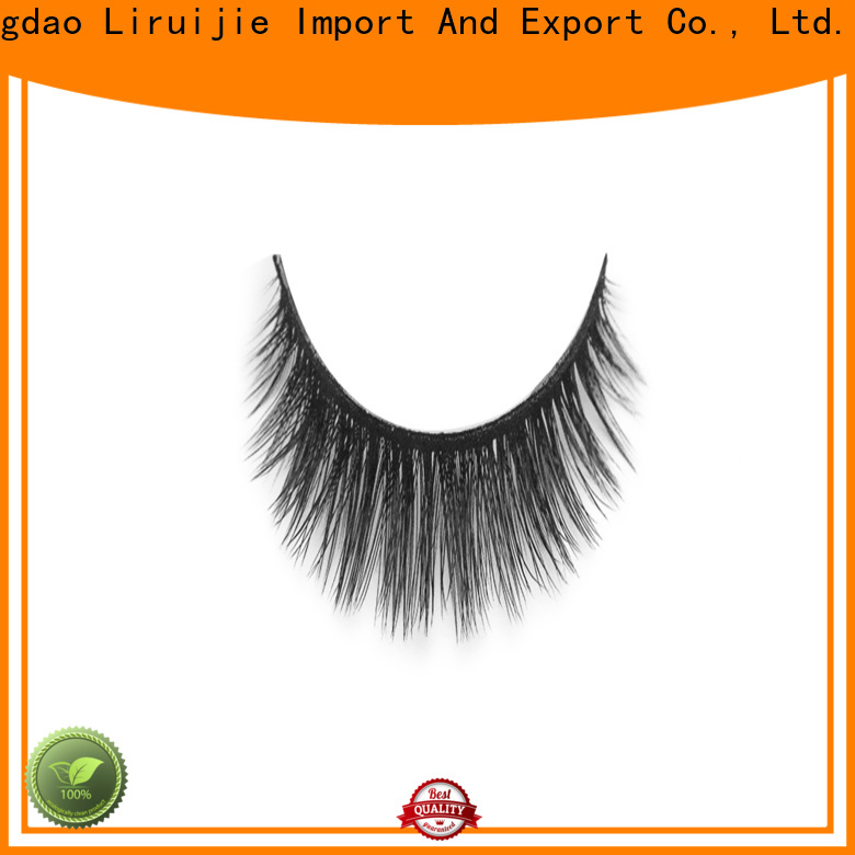 Liruijie deep synthetic silk lashes company for round eyes