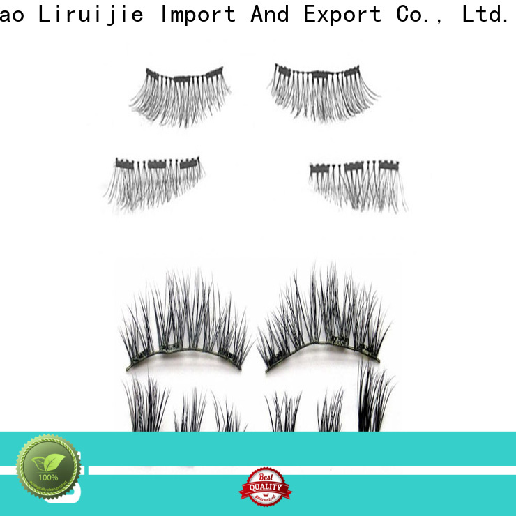 Liruijie silk eyelashes wholesalers supply for round eyes