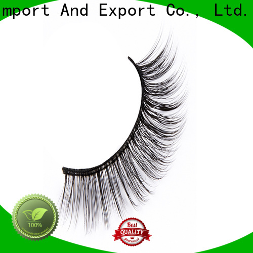 Liruijie faux synthetic false lashes factory for round eyes