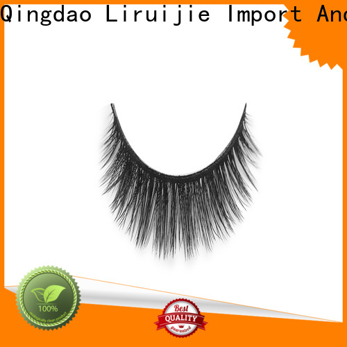 Liruijie fiber synthetic color eyelashes factory for beginners