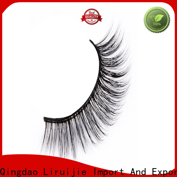 Liruijie costeffective best synthetic eyelashes factory for almond eyes