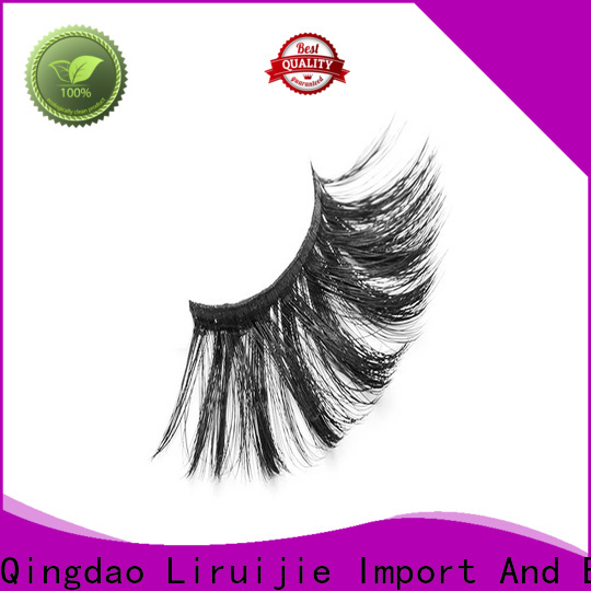 Liruijie yh synthetic eyelash manufacturers for round eyes