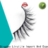 Custom best synthetic lashes eyelash company for round eyes