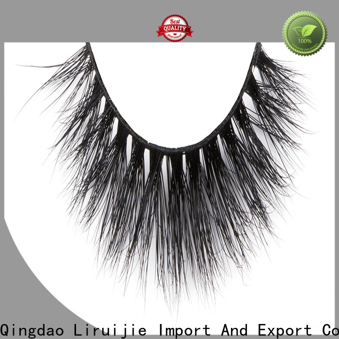 Liruijie series full mink lashes suppliers for sensitive eyes