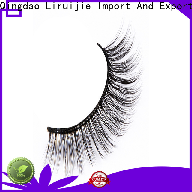 Liruijie series synthetic lashes suppliers for round eyes