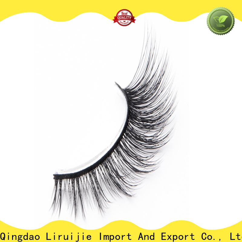 Liruijie eyelash synthetic lashes manufacturers for round eyes