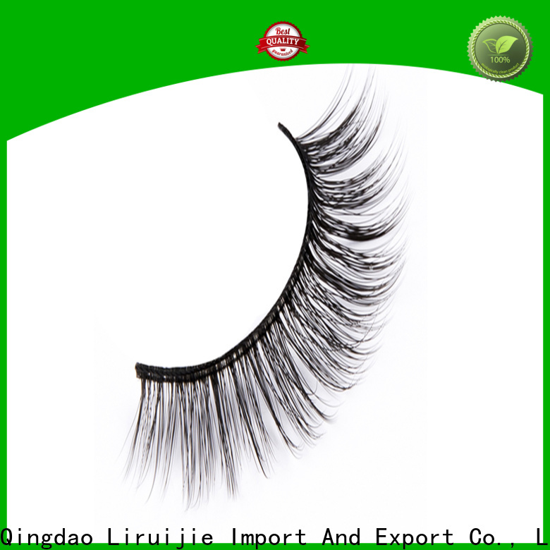 Liruijie Wholesale best synthetic eyelashes supply for round eyes