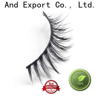 Custom synthetic false eyelashes deep manufacturers for Asian eyes