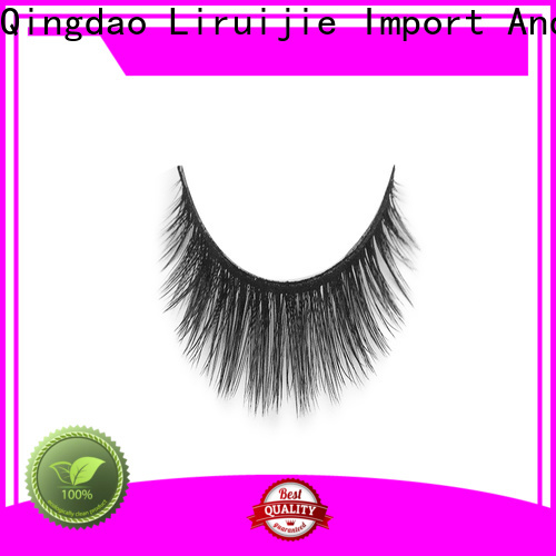 Liruijie New synthetic magnetic eyelashes suppliers for round eyes
