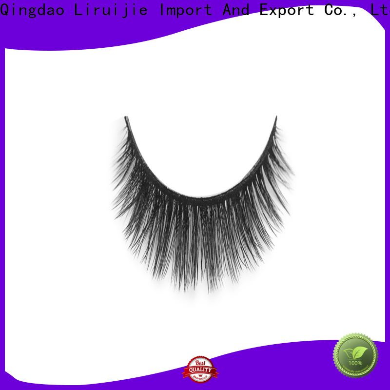 Liruijie chemical synthetic mink eyelashes supply for beginners