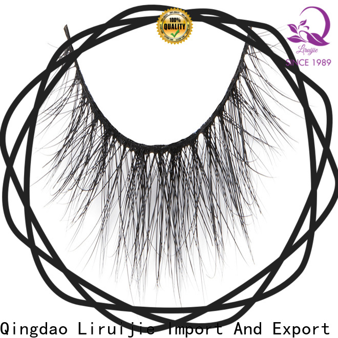 Liruijie Best are mink lashes real mink factory for sensitive eyes