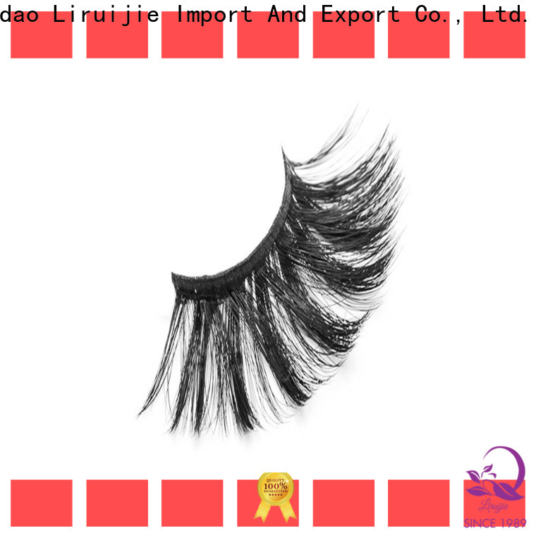 Liruijie Top faux mink synthetic eyelashes suppliers for beginners
