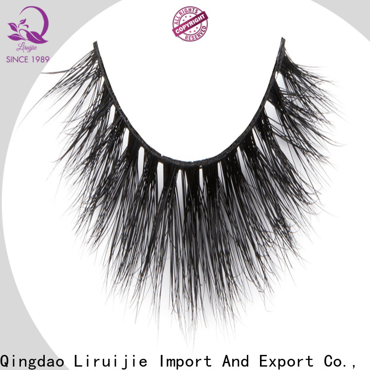 Liruijie Custom mink effect eyelashes supply for sensitive eyes