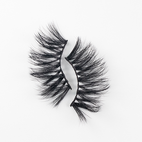 Liruijie fiber synthetic color eyelashes factory for round eyes